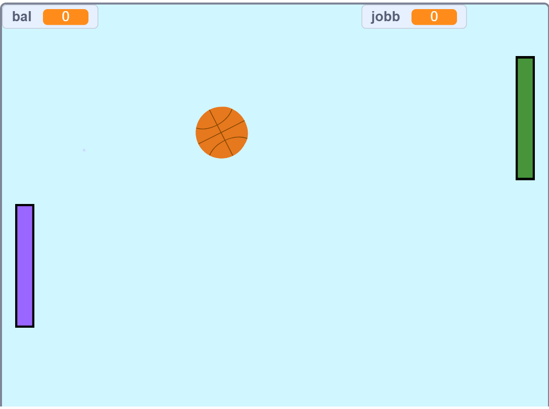 Pong két játékosnak – saját Scratch-projekt